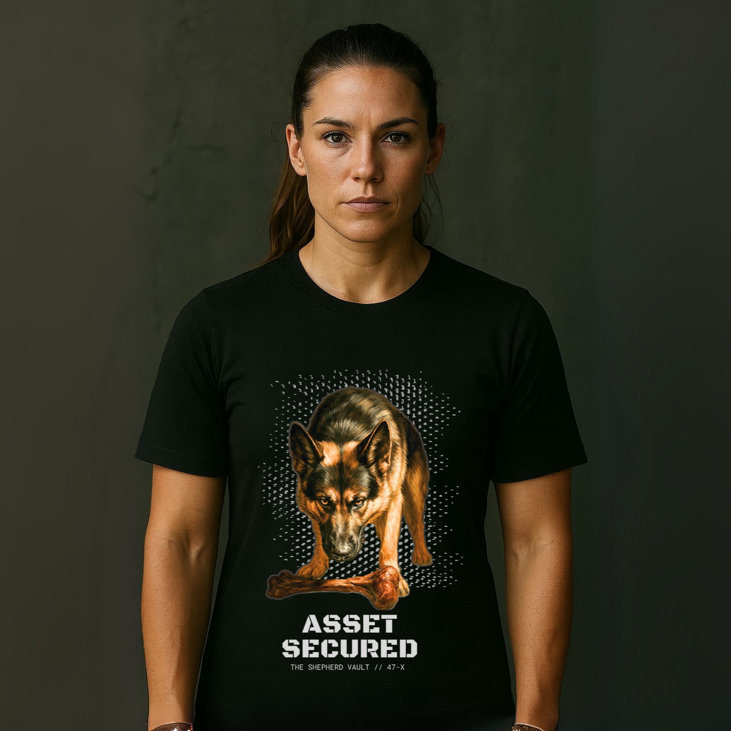 Women's Asset Secured Tee | Tshirt for German Shepherd Lovers
