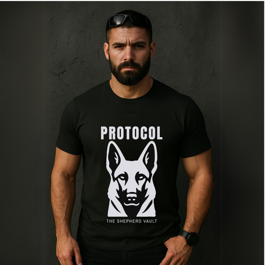 Men's Protocol German Shepherd Graphic T-Shirt