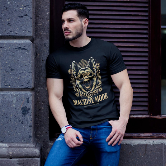 Men’s Machine Mode Tee | Premium German Shepherd Apparel | The Shepherd Vault