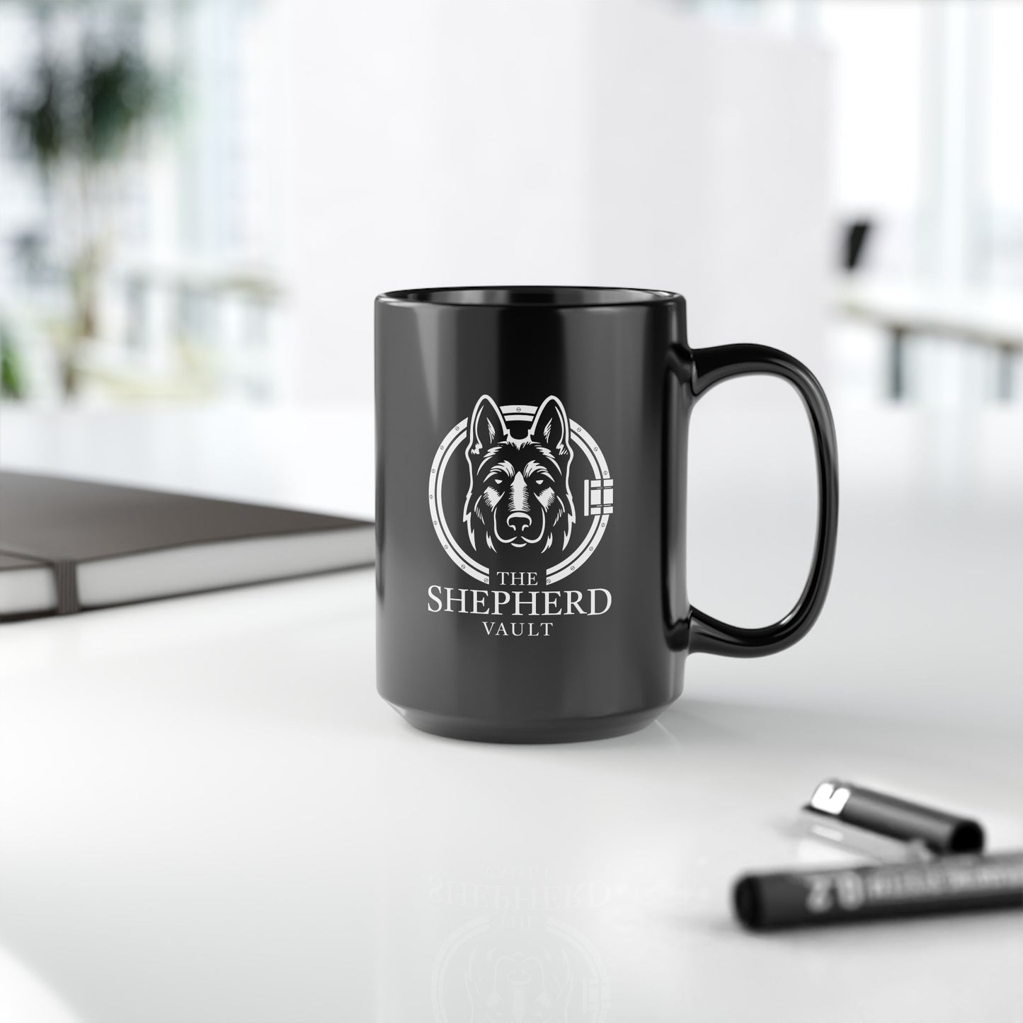 Black Vault Standard Mug | German Shepherd Mug