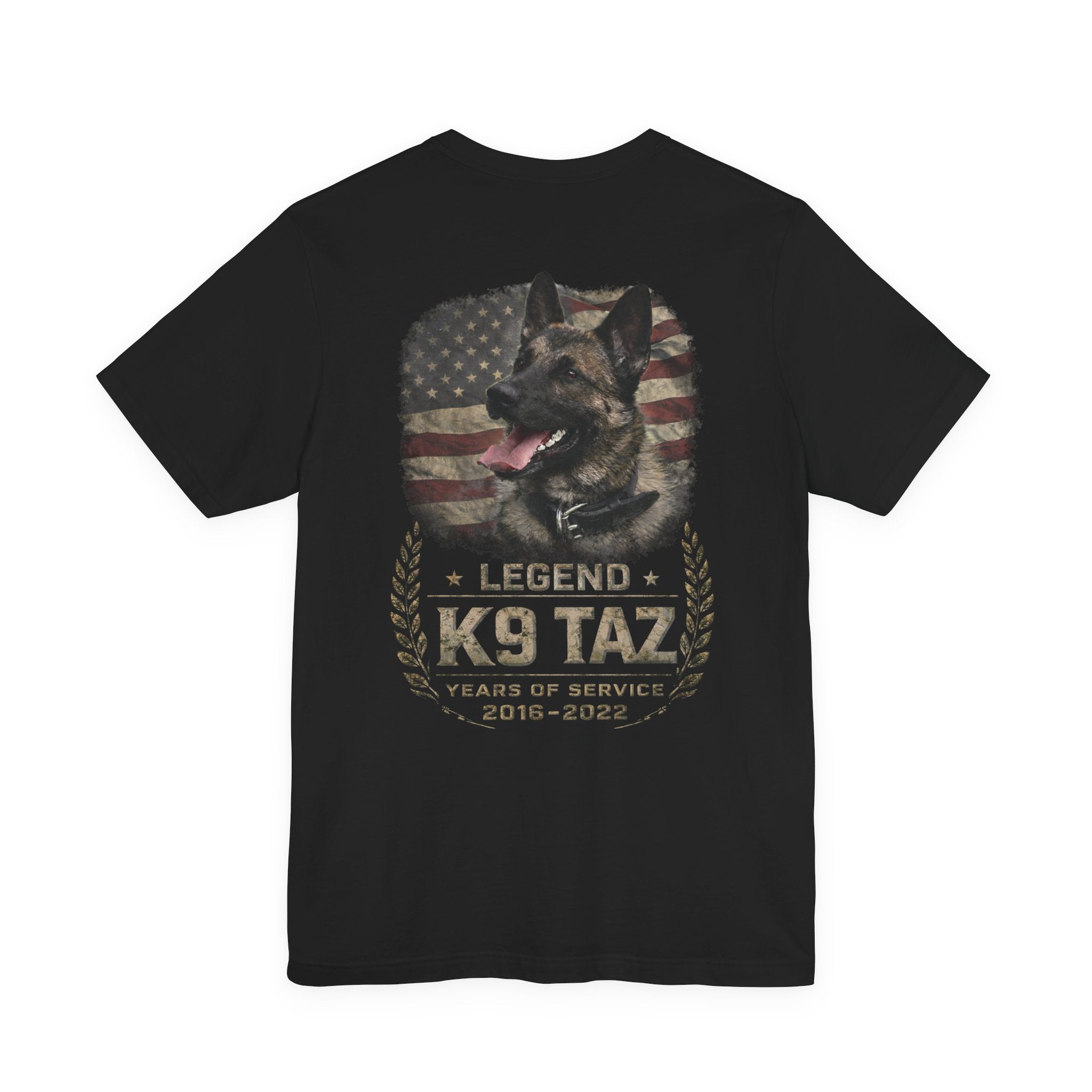 Women's "Legendary Grit" Tee | Retired Police Dog Tshirt | K9 Taz