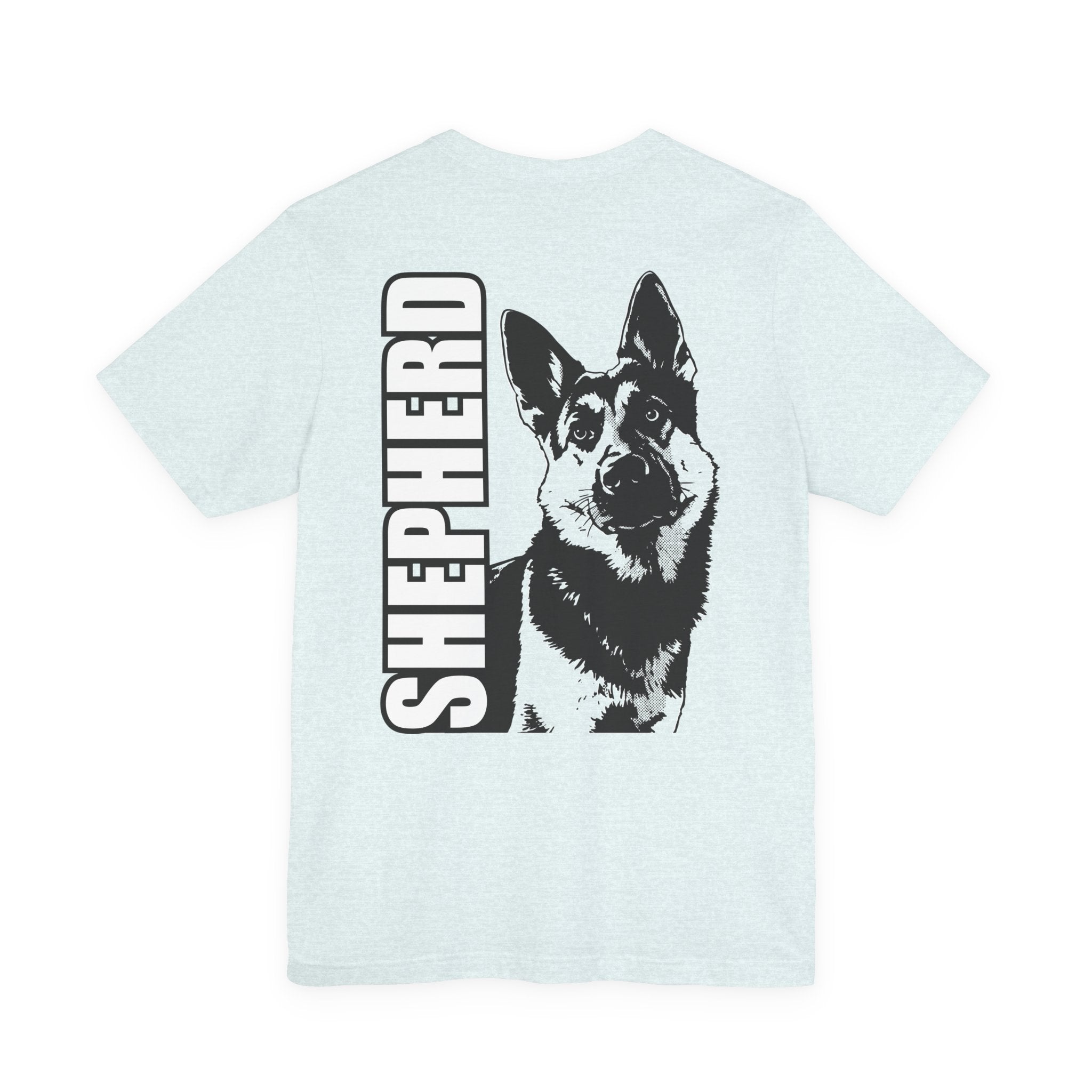 Women's Shepherd Tee | Bold Vertical 'SHEPHERD' with GSD Design