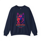 Women's Intercepted Sweatshirt | Bold GSD Crewneck | German Shepherd Lover Gift