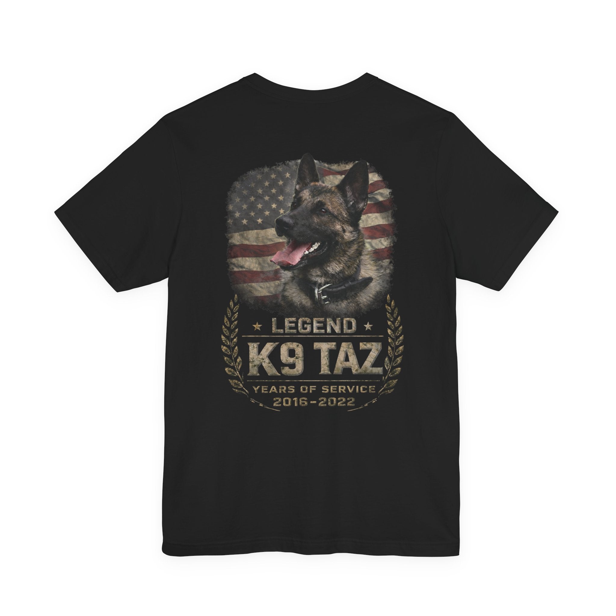 The "Legendary Grit" Tee | Retired Police Dog Tshirt | K9 Taz