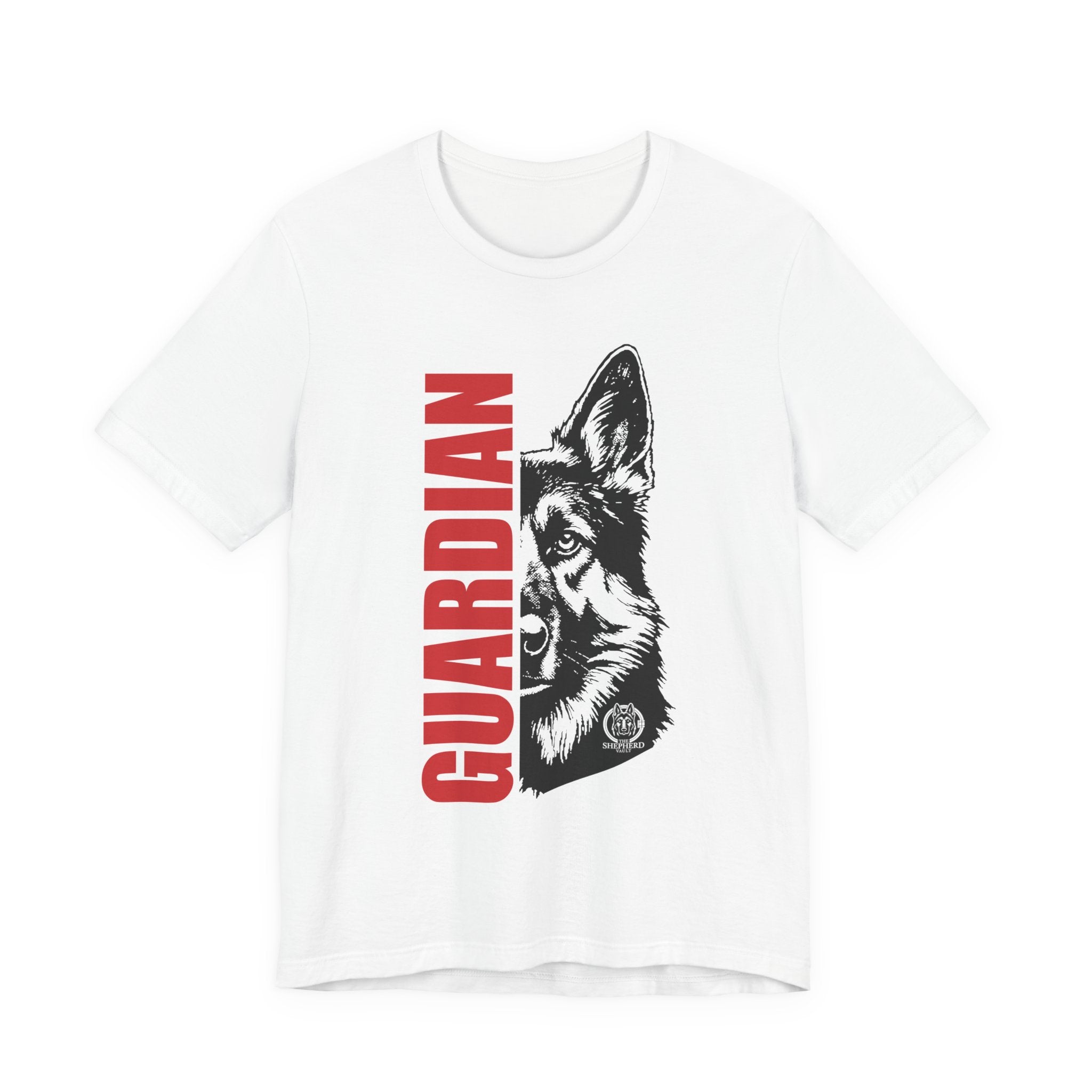 Women's Guardian Shepherd Tee | "The Shepherd Stands Guard" | Dog Lover T-Shirt
