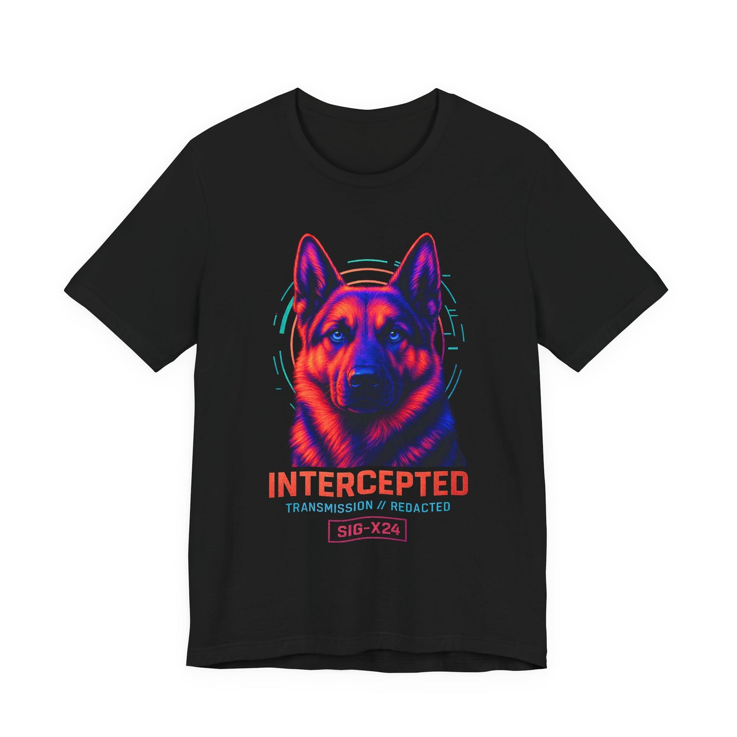 Women's Intercepted Tee | Graphic Tee for GSD Lovers and Streetwear Fans