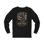 Women's "Legendary Grit" Long Sleeve Tee: Everyday Duty | Everyday Honor | K9 Taz
