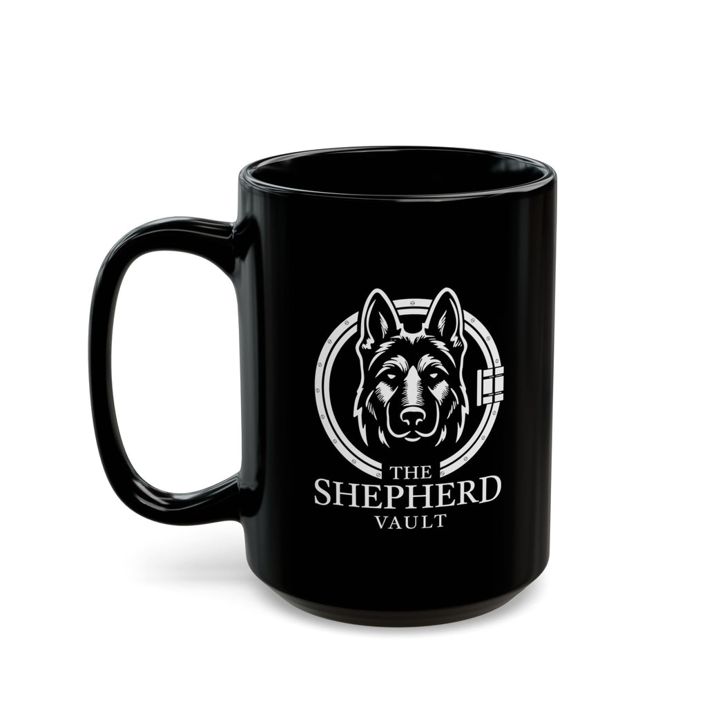 Black Shepherd Vault Standard Mug | German Shepherd Mug
