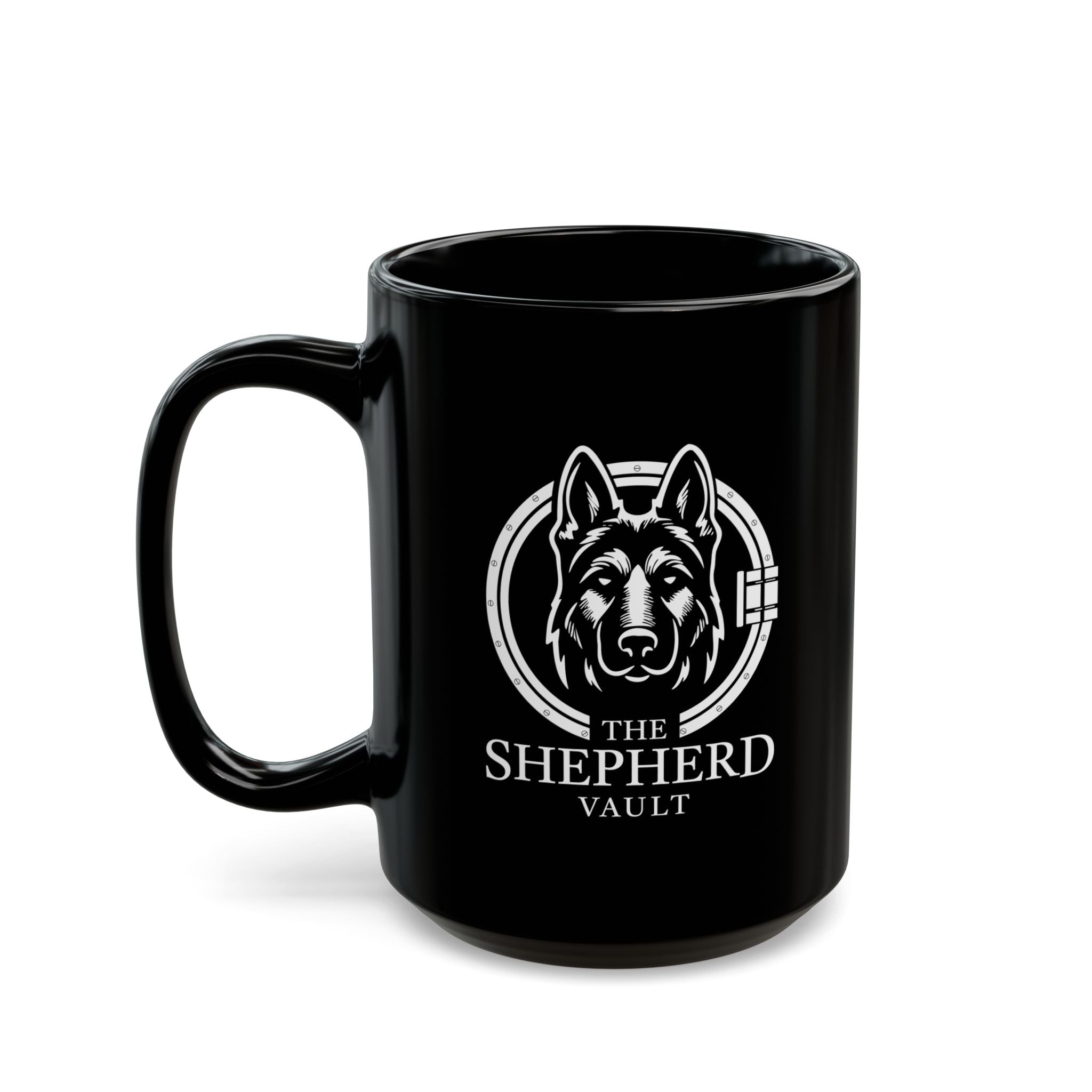 Black Shepherd Vault Standard Mug | German Shepherd Mug