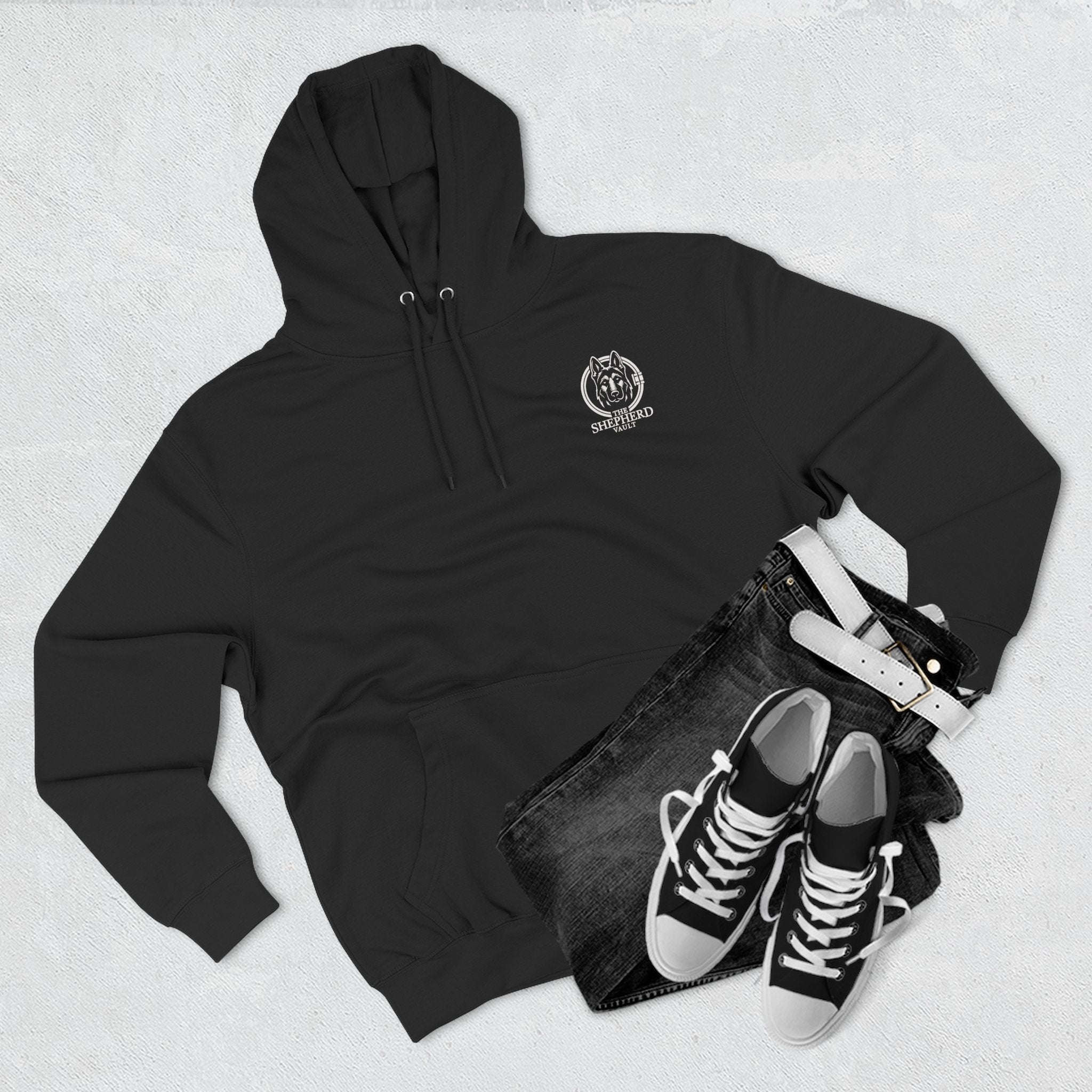 The "Legendary Grit" Fleece Hoodie | Retired Police Dog Tribute Hoodie | K9 Taz