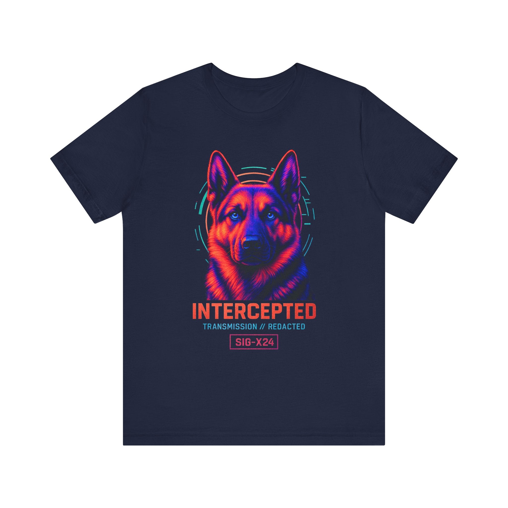 Men’s Intercepted Tee | German Shepherd Graphic T-Shirt | Tactical Design