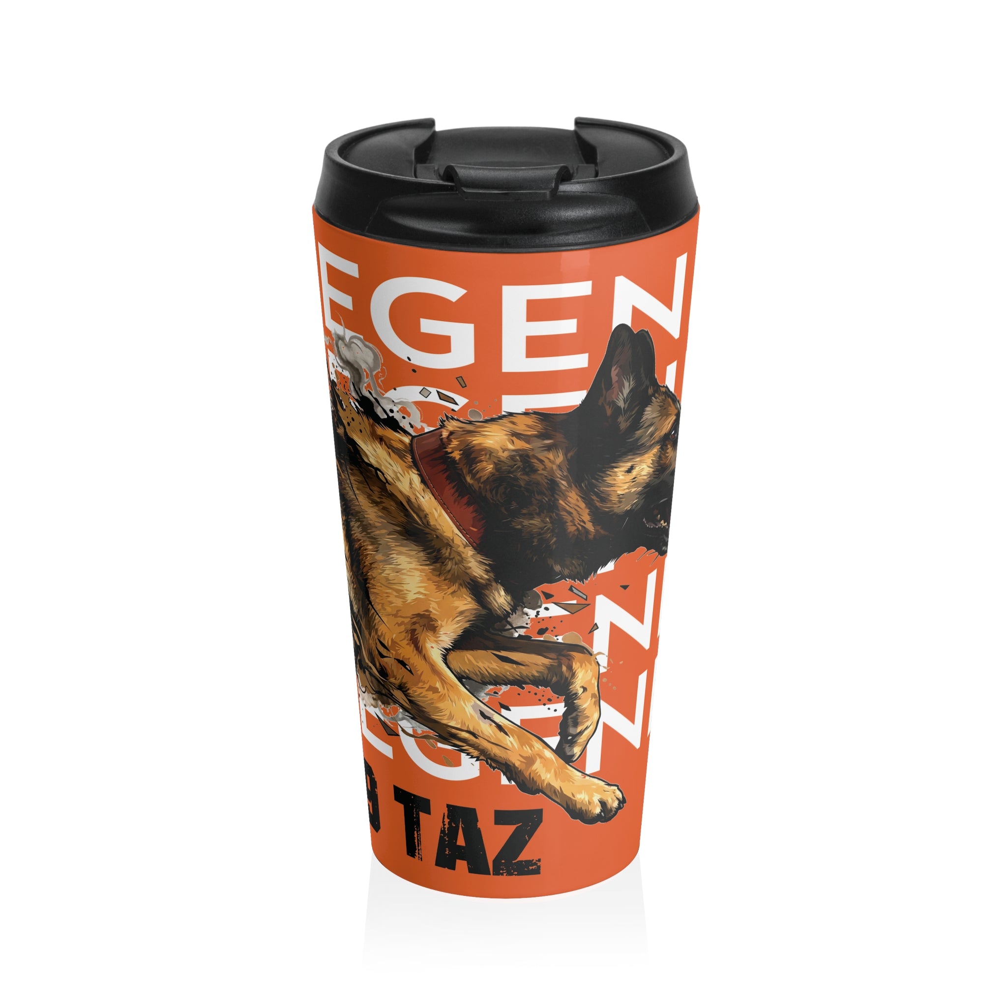 The “Legend in Motion” Travel Mug: Ready for the Day Ahead | K9 Taz