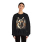 Women's Unauthorized Morale Sweatshirt | Retro Cool GSD Crewneck | Dog Lover Gift | Casual Wear