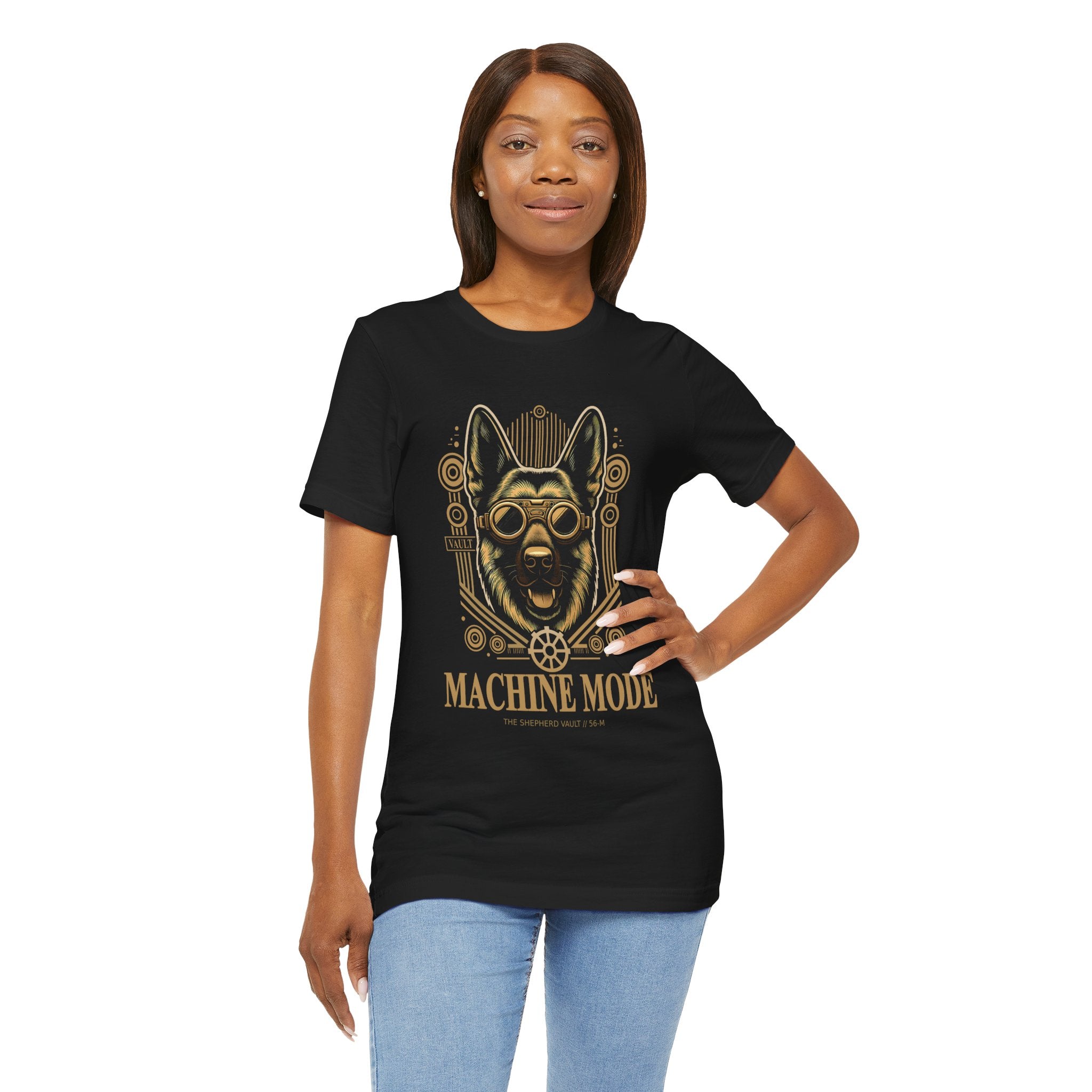 Women's Machine Mode Tee | Premium GSD Apparel