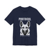 Women's Protocol German Shepherd Graphic Tee | GSD Lover's Shirt