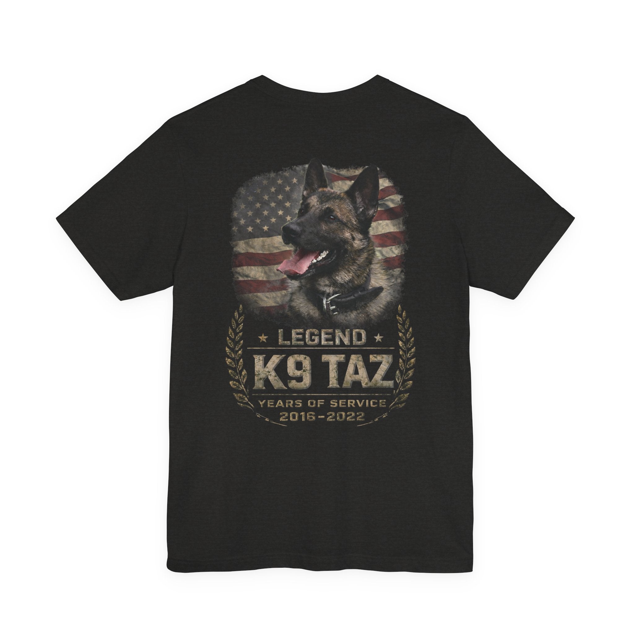 The "Legendary Grit" Tee | Retired Police Dog Tshirt | K9 Taz