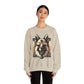 Women's Unauthorized Morale Sweatshirt | Retro Cool GSD Crewneck | Dog Lover Gift | Casual Wear