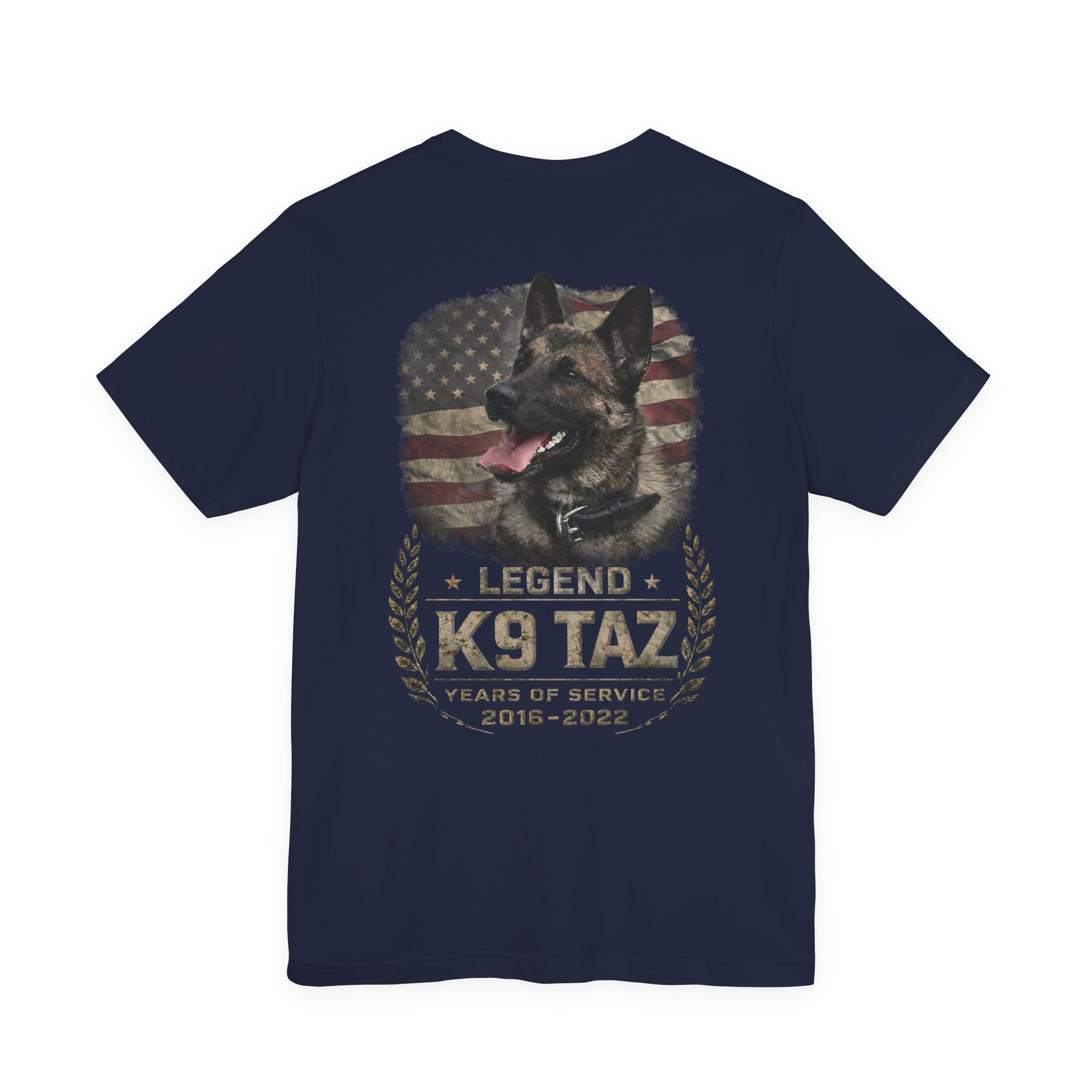 Women's "Legendary Grit" Tee | Retired Police Dog Tshirt | K9 Taz