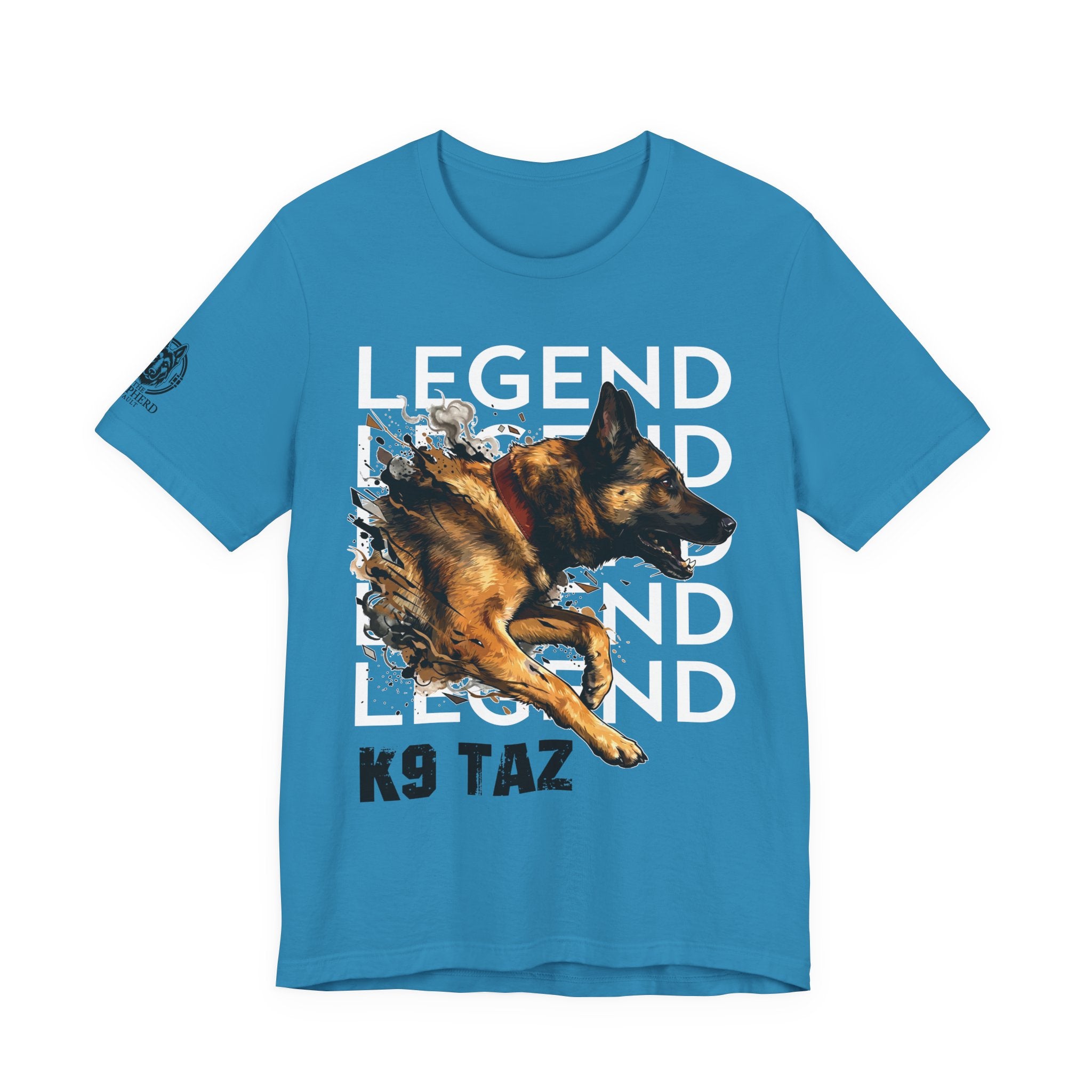 Women's “Legend In Motion” T-Shirt: Wear Your Support, Share the Story | K9 Taz