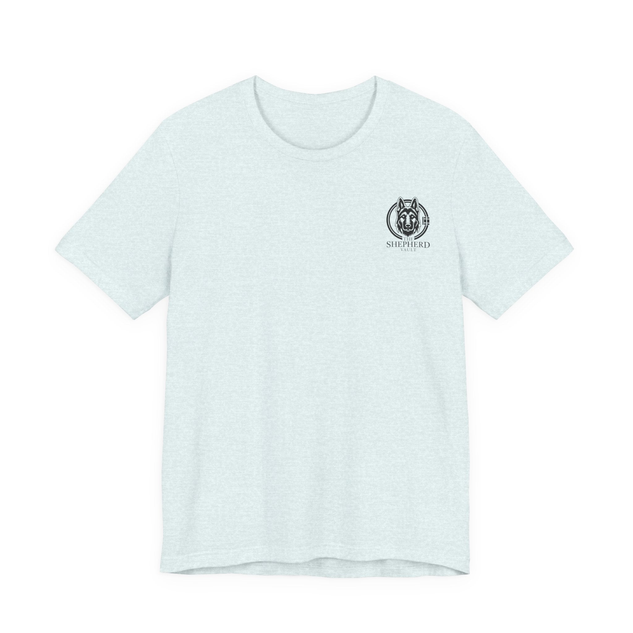 Women's Shepherd Tee | Bold Vertical 'SHEPHERD' with GSD Design