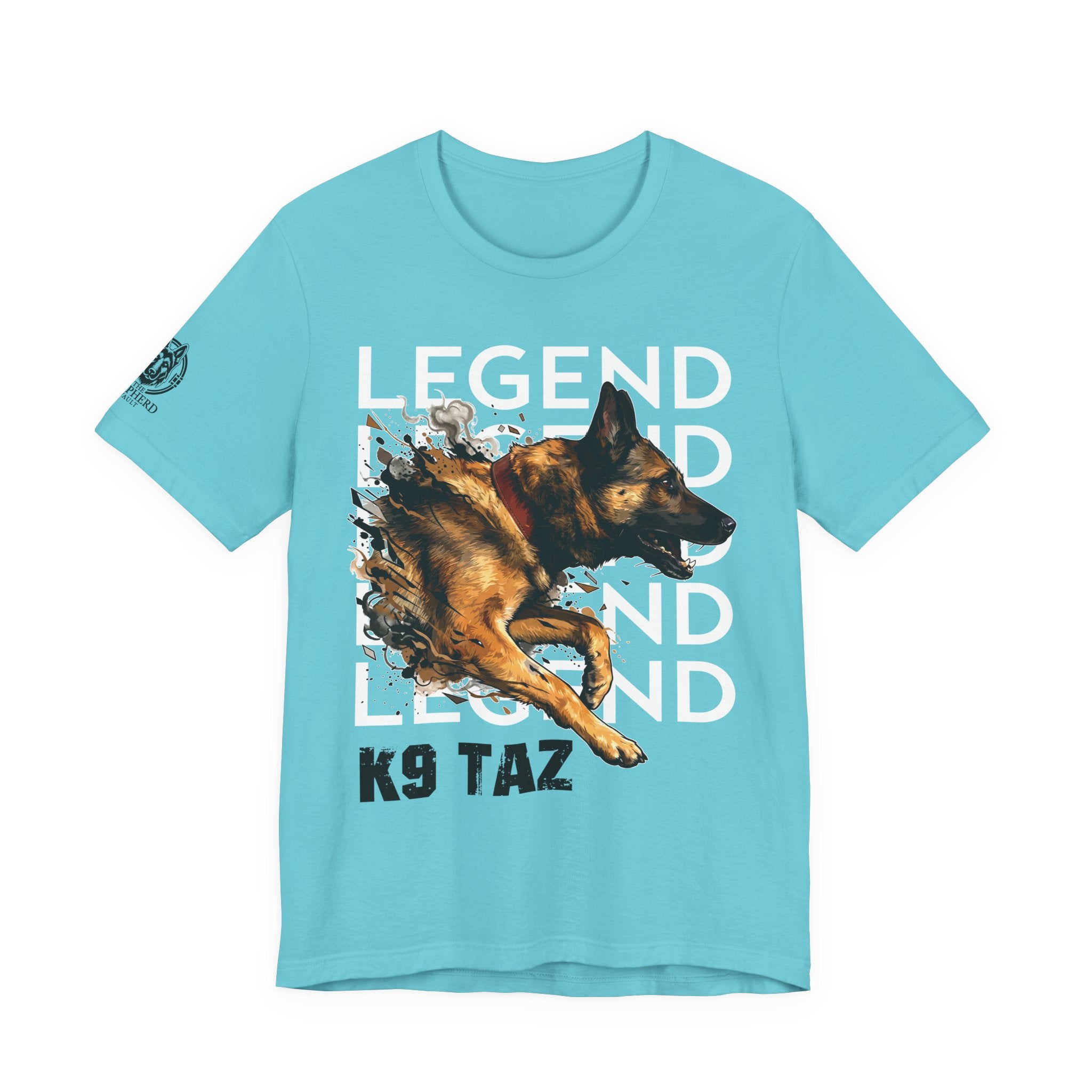 Women's “Legend In Motion” T-Shirt: Wear Your Support, Share the Story | K9 Taz
