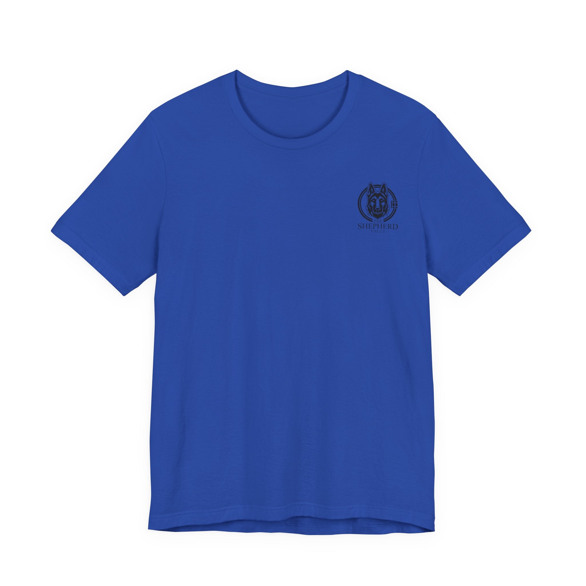Women's Shepherd Tee | Bold Vertical 'SHEPHERD' with GSD Design