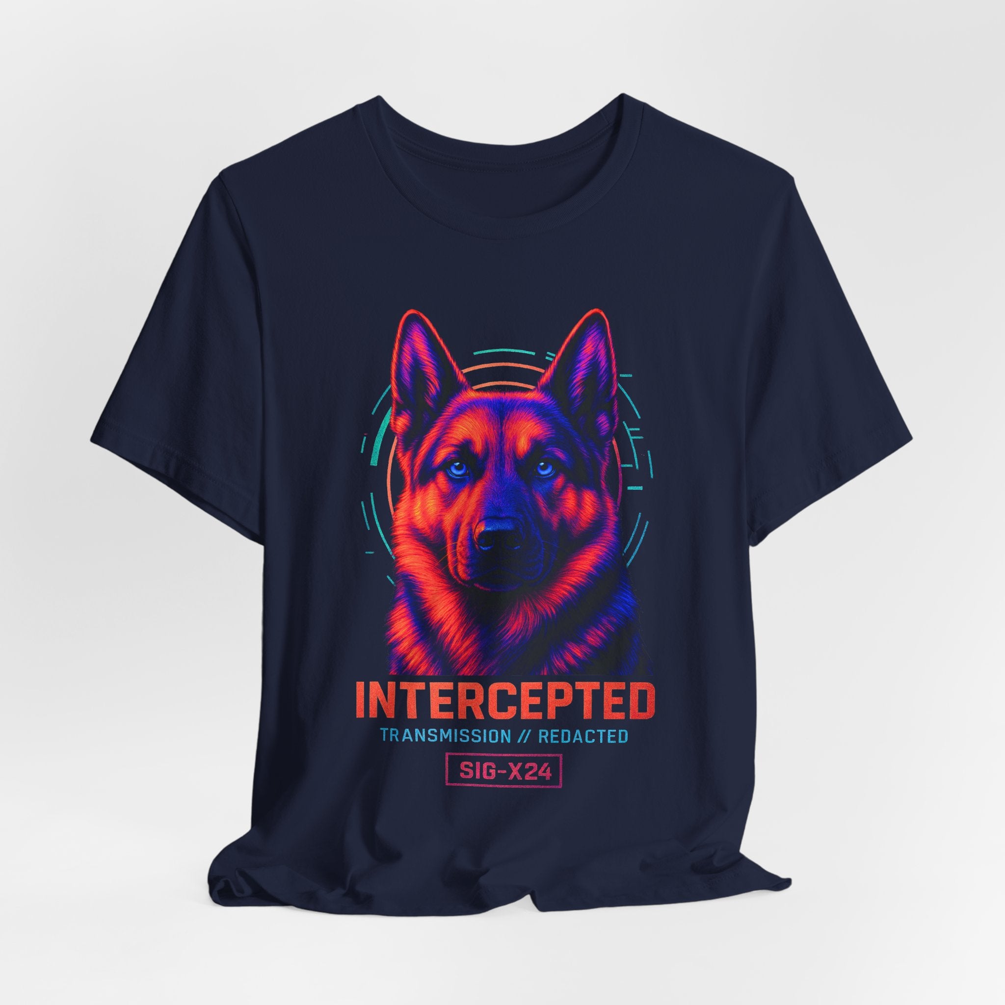 Women's Intercepted Tee | Graphic Tee for GSD Lovers and Streetwear Fans