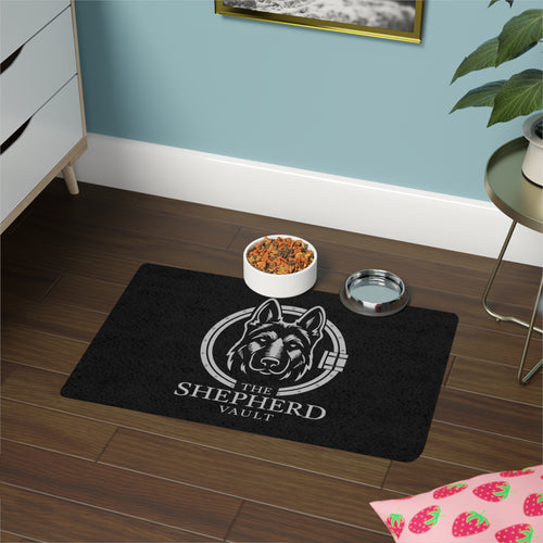 German Shepherd Food Mat | Vault-Issued Non-Slip & Waterproof Feeding Mat