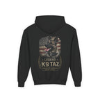 Youth "Legendary Grit" Tribute Hoodie | Retired Police Dog Sweatshirt | K9 Taz