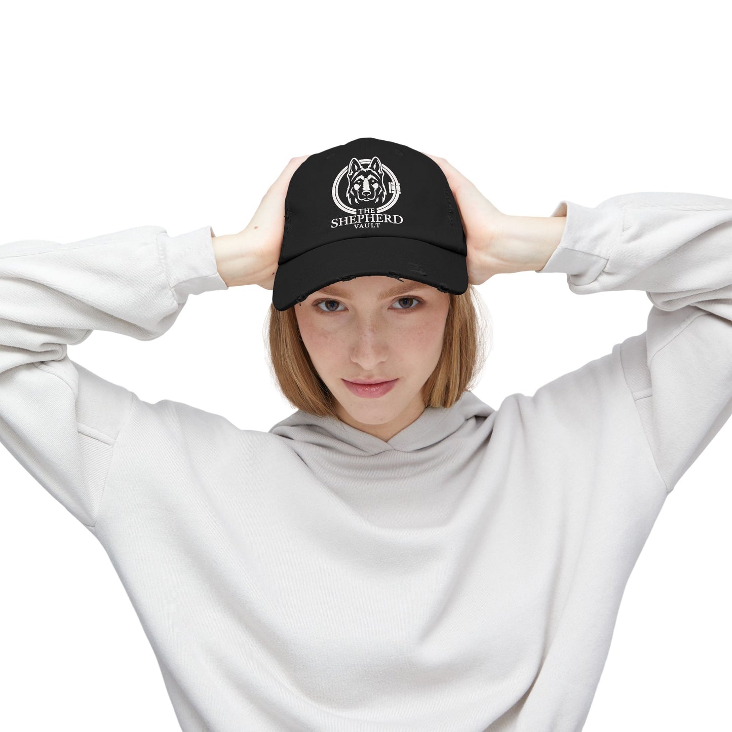 Distressed Unisex Cap | The Vault Standard | Baseball Hat