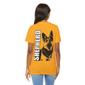 Women's Shepherd Tee | Bold Vertical 'SHEPHERD' with GSD Design