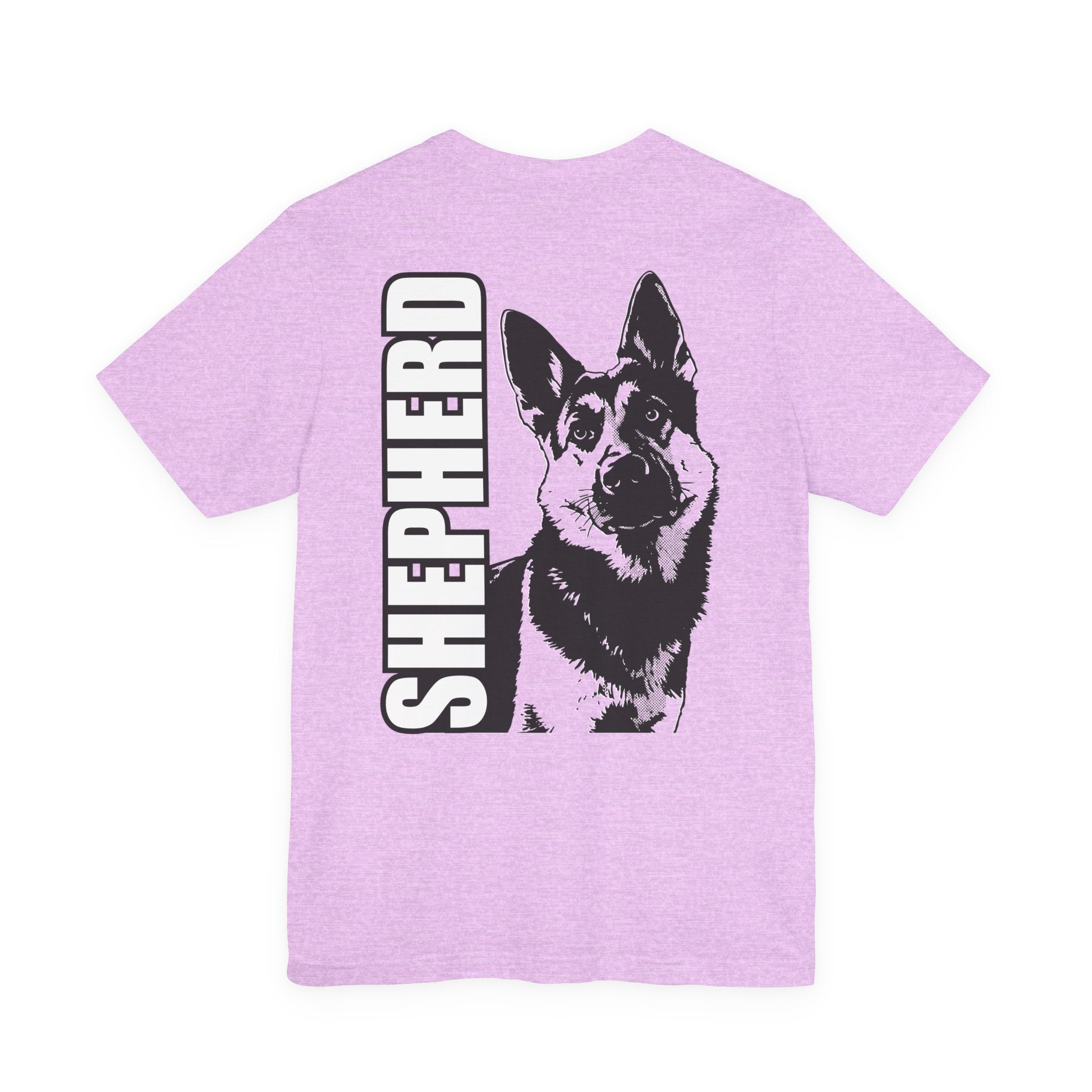 Men's Shepherd Tee | Bold Vertical 'SHEPHERD' with GSD Design