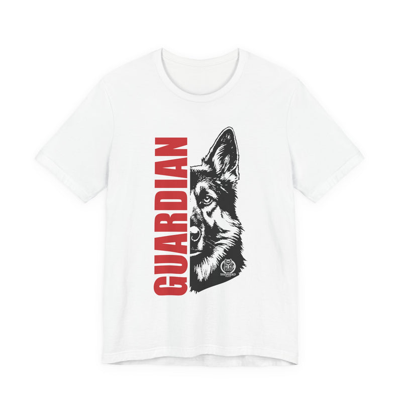 Women's Guardian Shepherd Tee | "The Shepherd Stands Guard" | Dog Lover T-Shirt