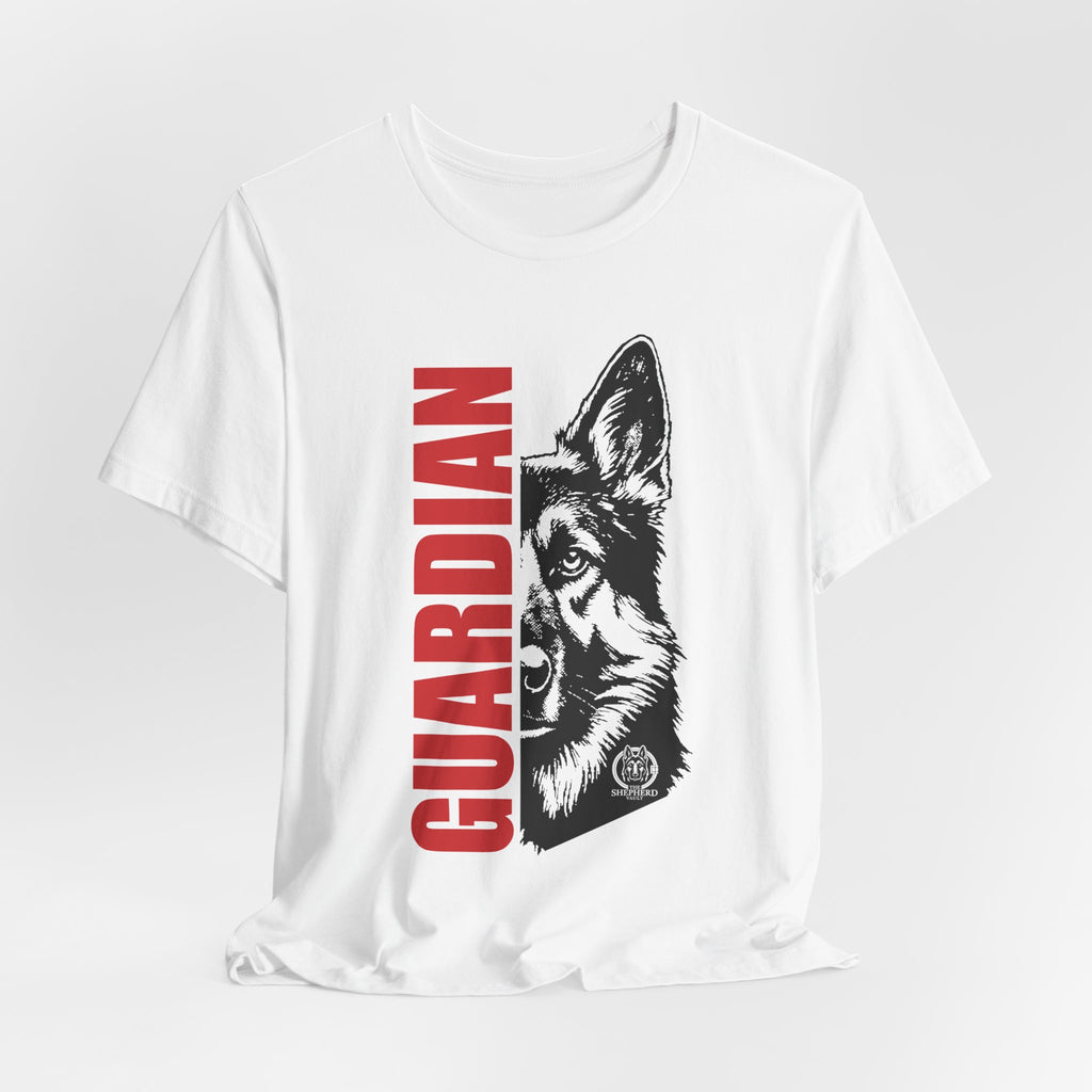 Women's Guardian Shepherd Tee | "The Shepherd Stands Guard" | Dog Lover T-Shirt