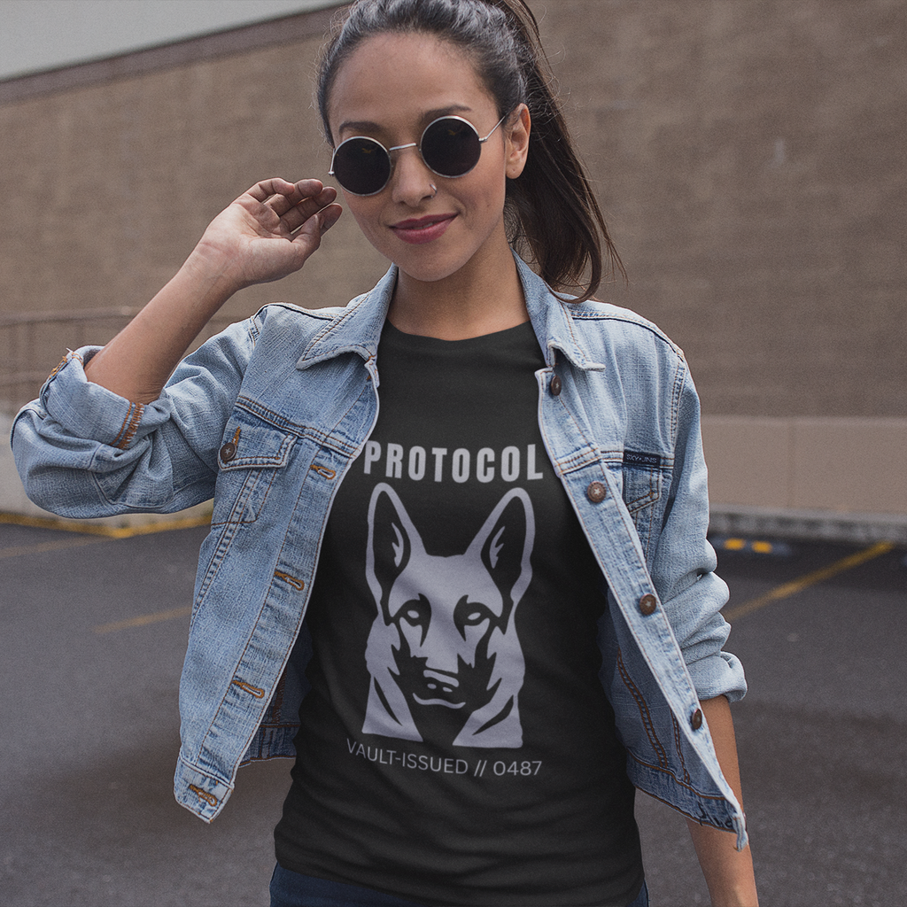 Women's Protocol Tee | GSD Lover's Shirt