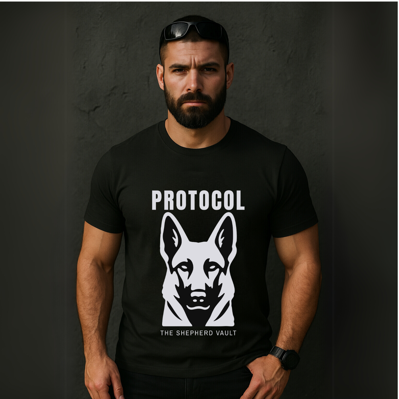 Men's Protocol Tee | GSD Tshirt Design
