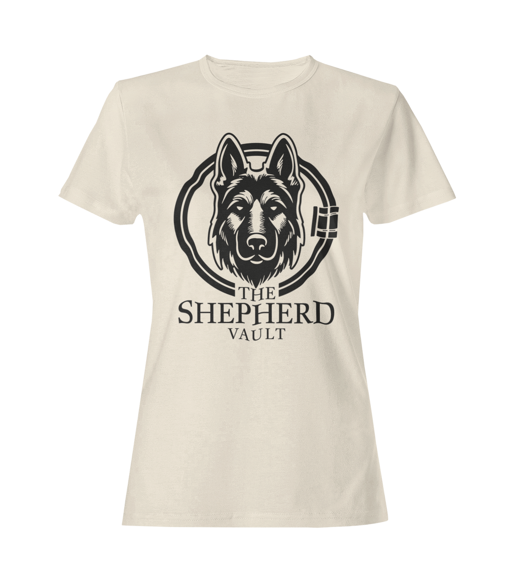 Women's Vault Standard Tee | Premium GSD Apparel | The Shepherd Vault