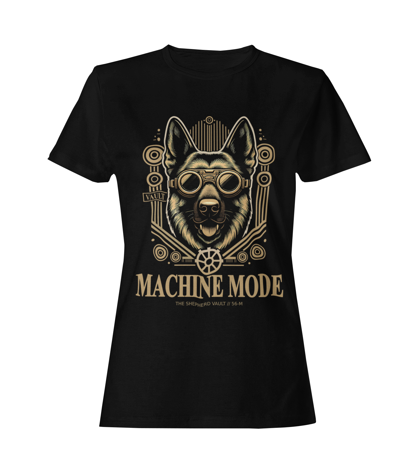 Women's Machine Mode Tee | Premium GSD Apparel