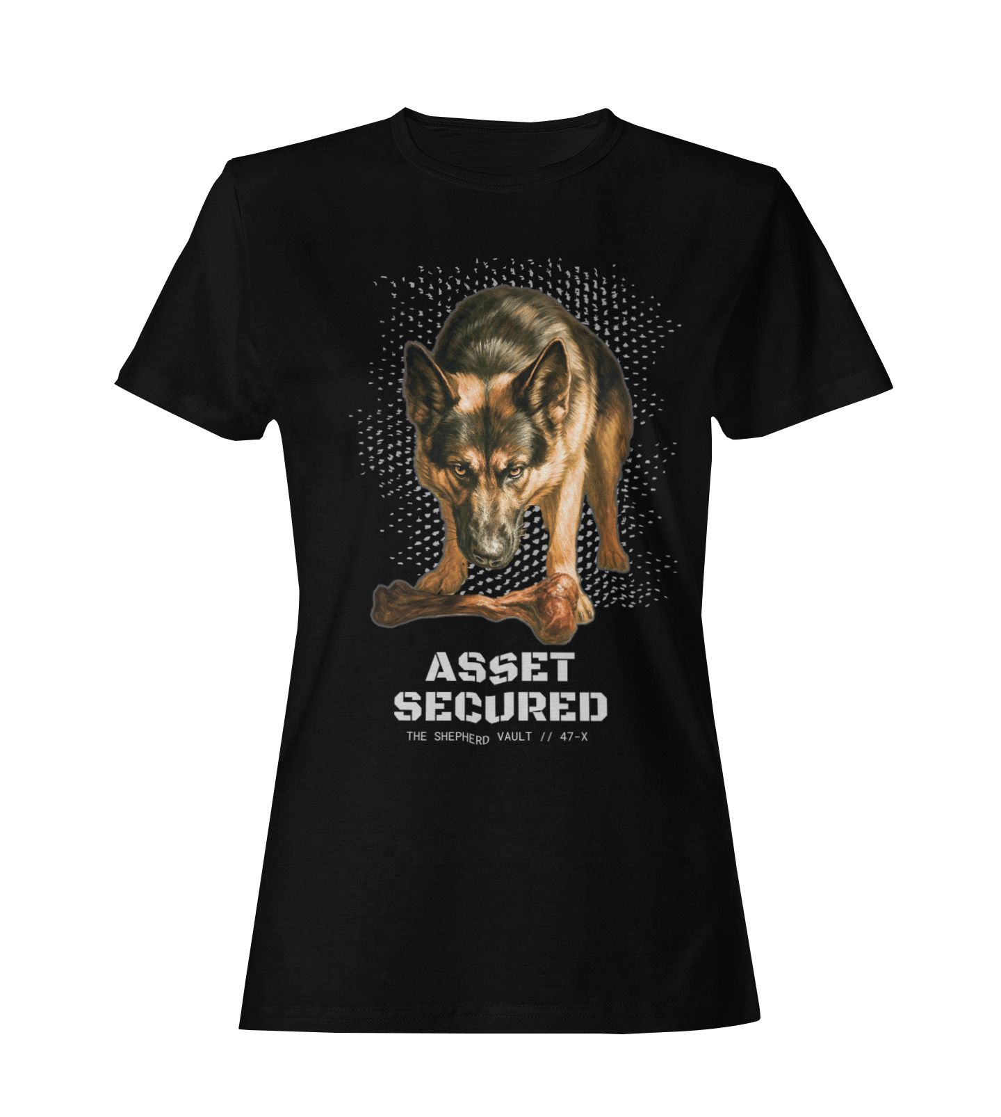 Women's Asset Secured Tee | Tshirt for German  Shepherd Lovers