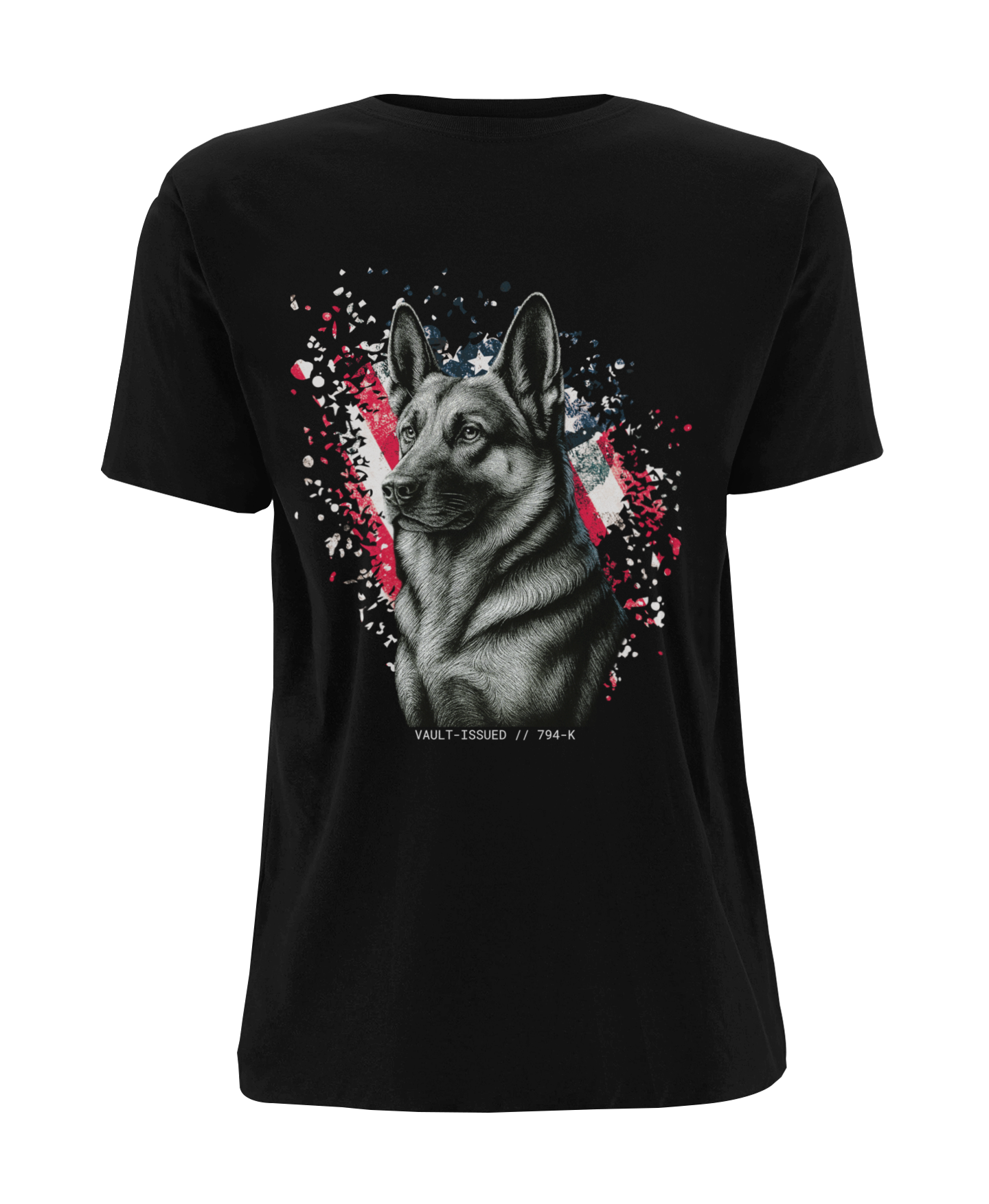 Women's Guardian Tee | Patriotic GSD Shirt