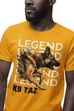 The “Legend In Motion” T-Shirt: Wear Your Support, Share the Story | K9 Taz