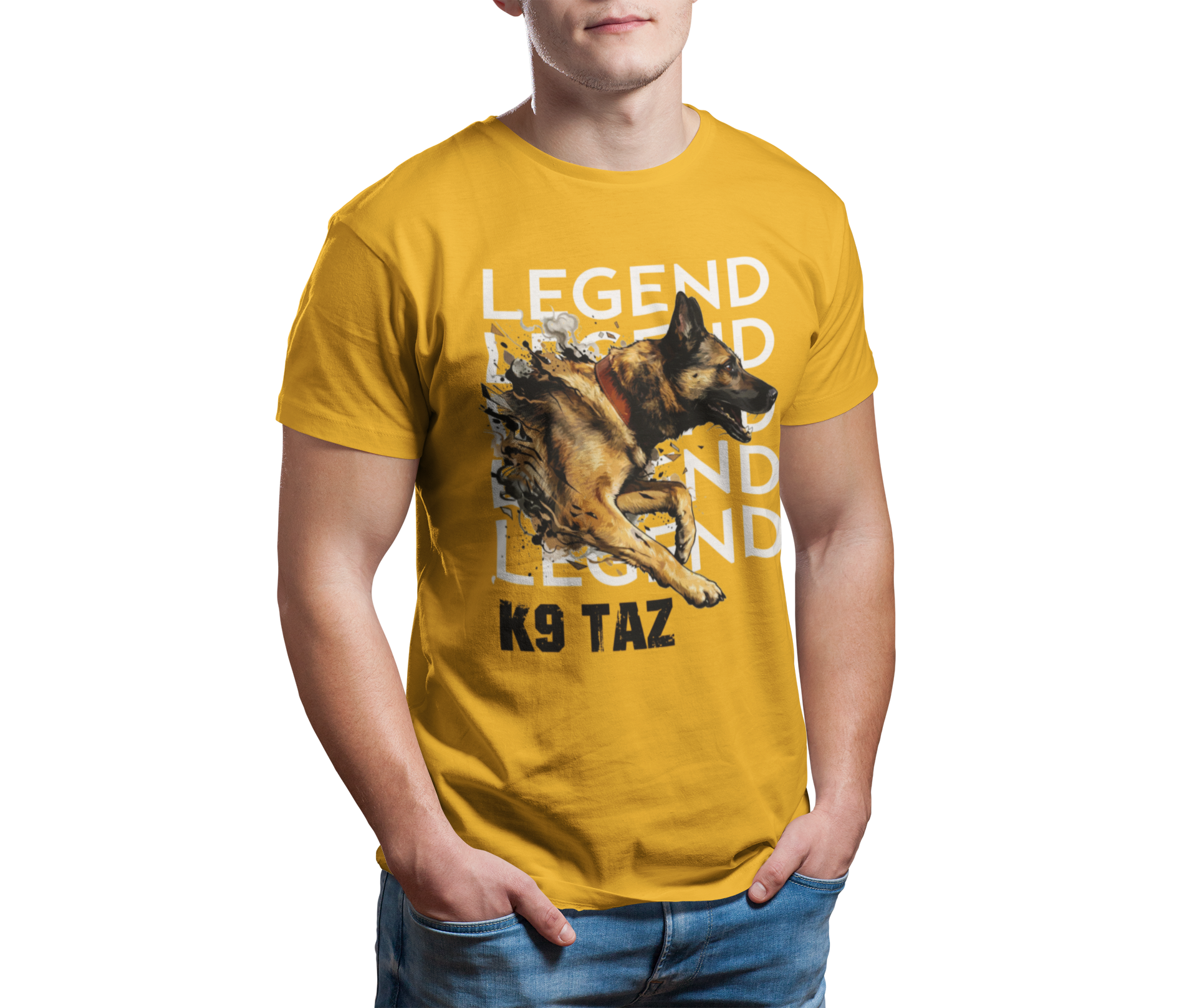 The “Legend In Motion” T-Shirt: Wear Your Support, Share the Story | K9 Taz