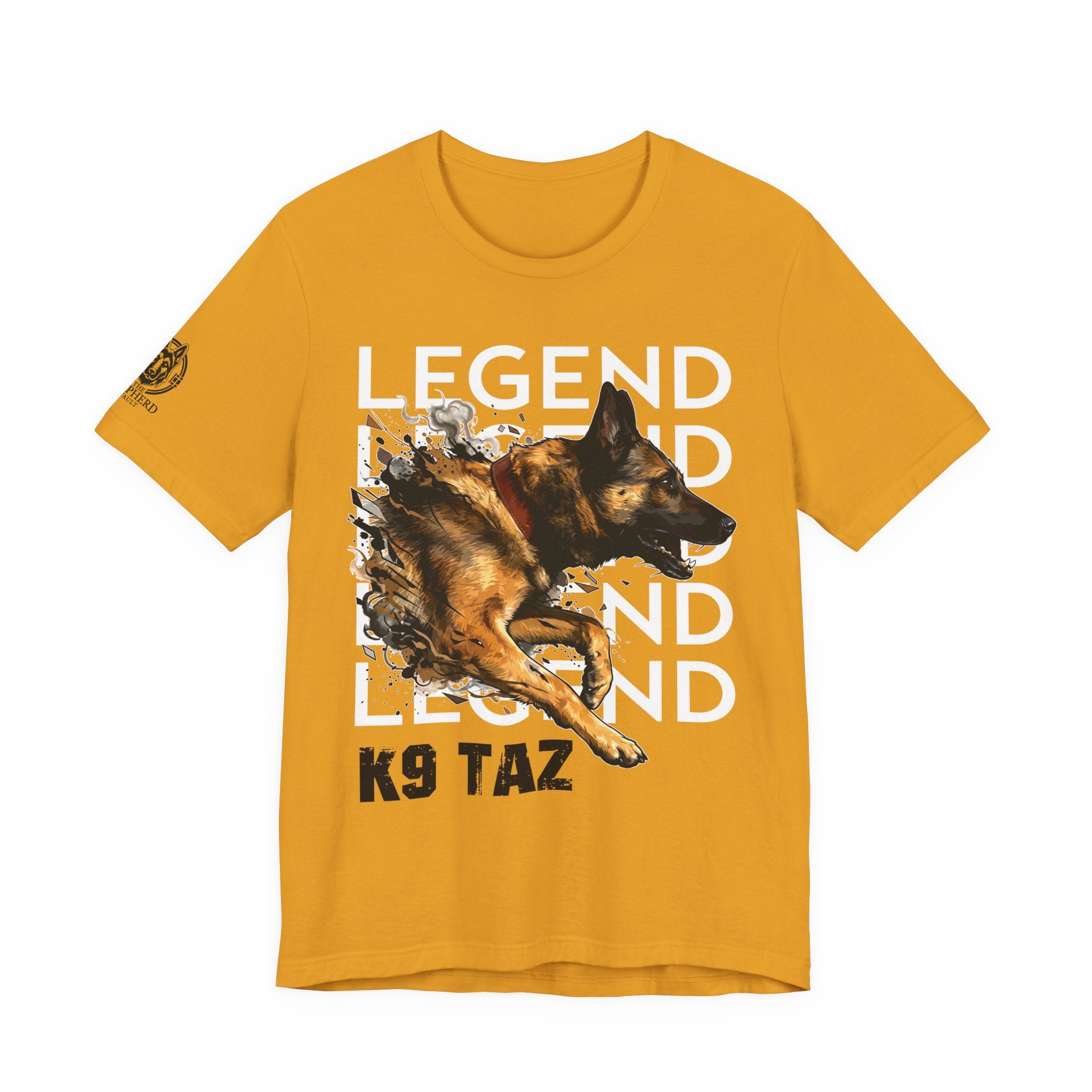 Women's “Legend In Motion” T-Shirt: Wear Your Support, Share the Story | K9 Taz