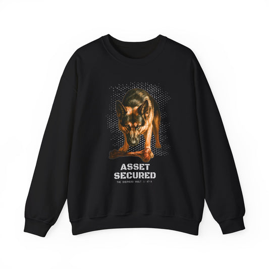 Men's Asset Secured Sweatshirt | Cool GSD Crewneck | German Shepherd Lover Gift