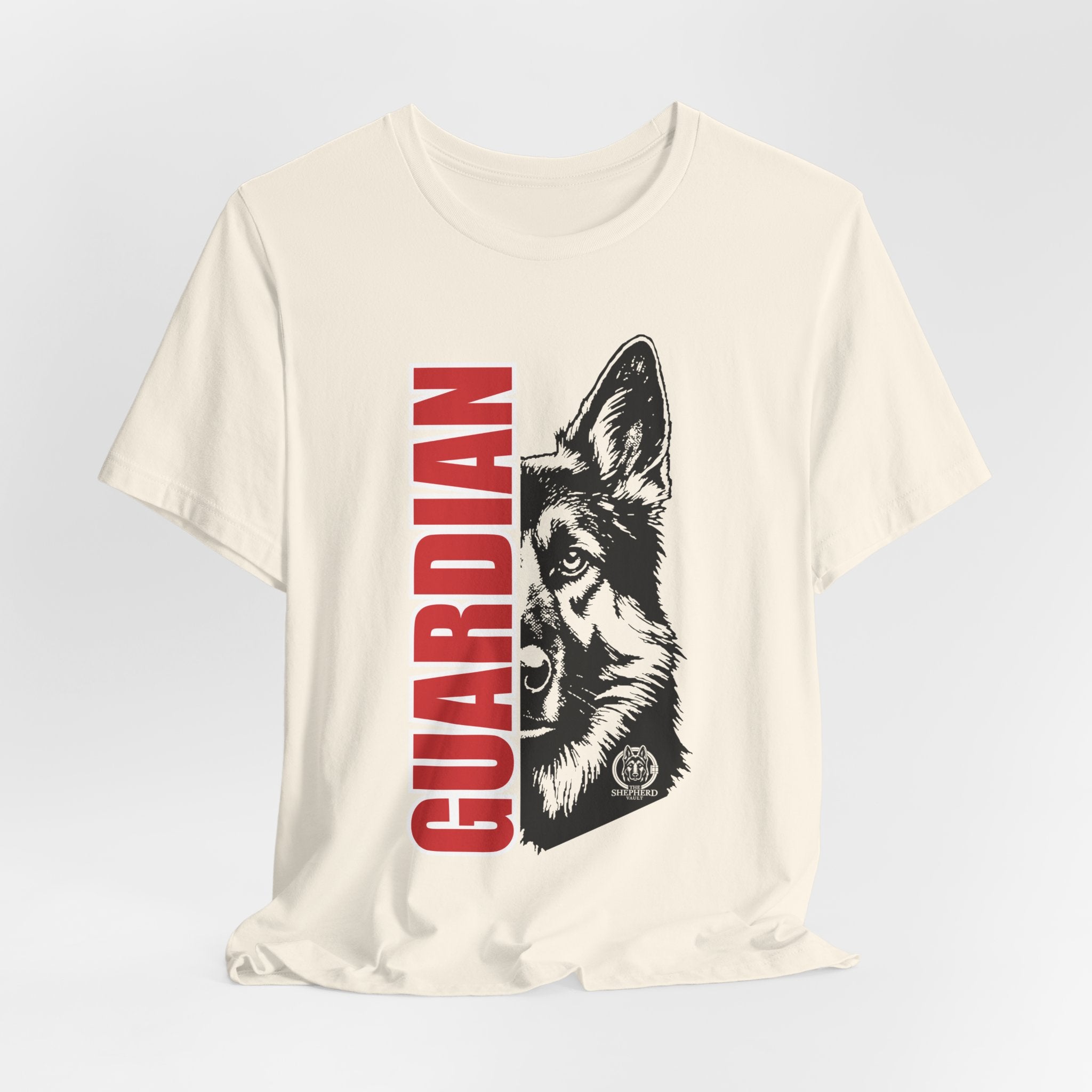 Women's Guardian Shepherd Tee | "The Shepherd Stands Guard" | Dog Lover T-Shirt