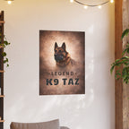 The "Legends Among Us" Tribute Poster: Presence Archived | K9 Taz