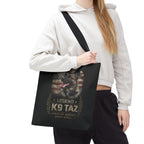 The "Legendary Grit" Tote | Retired Police Dog Tribute Bag | K9 Taz