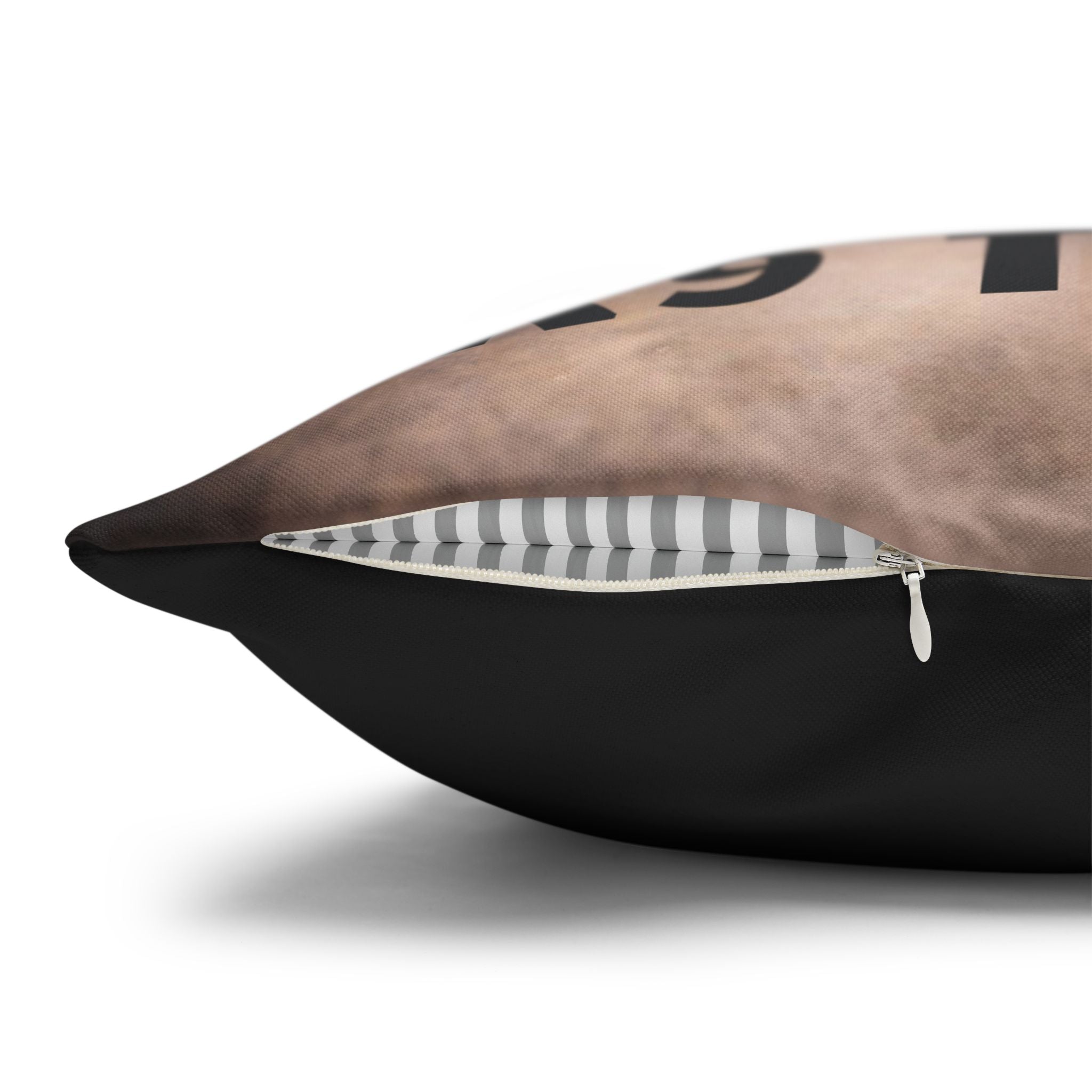 The "Legend Among Us" Square Pillowcase: Standing Watch So Others Can Rest Easy | K9 Taz