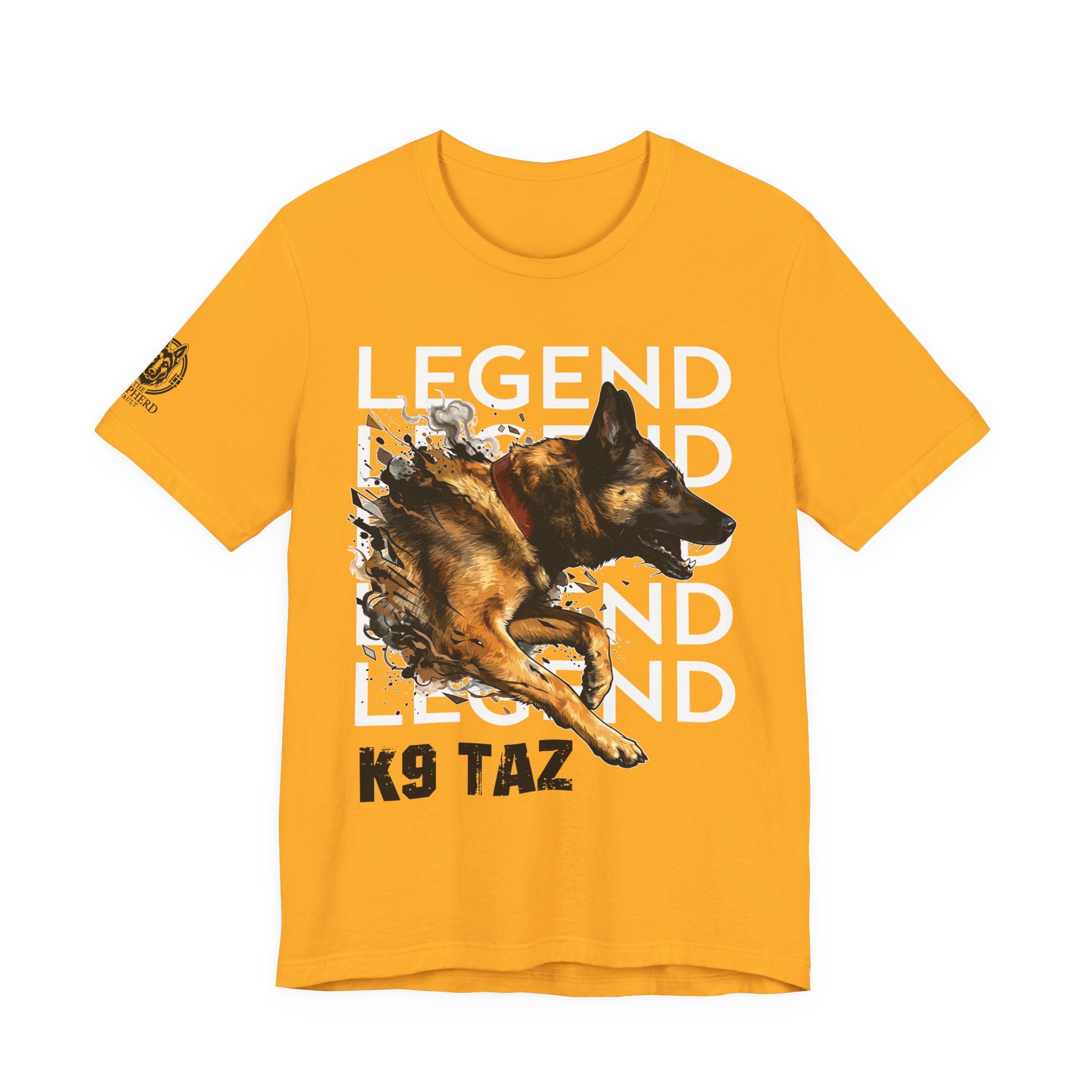 Women's “Legend In Motion” T-Shirt: Wear Your Support, Share the Story | K9 Taz