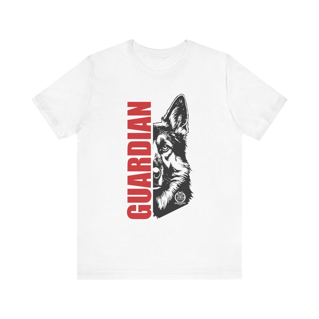 Women's Guardian Shepherd Tee | "The Shepherd Stands Guard" | Dog Lover T-Shirt
